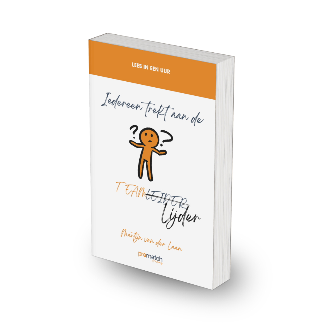 Iedereen trekt aan de teamlijder (paperback)